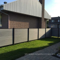 Popular Aluminium Post Composit Fence UV Resistant Outdoor Wpc Fence